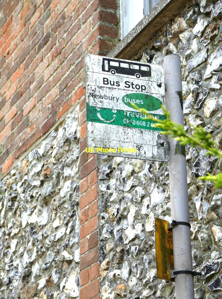 Photo 6"x4" Woodlands St Mary: bus stop Woodlands St Mary c2019