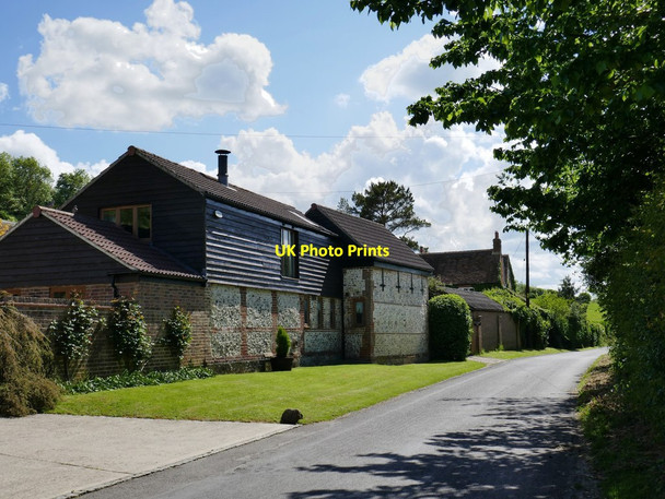 Photo 6"x4" Whittonside Farm Knighton\/SU2971 c2019