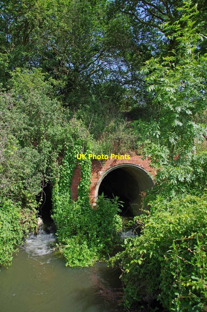 Photo 6"x4" Culvert Under the Flitch Way Felsted c2019