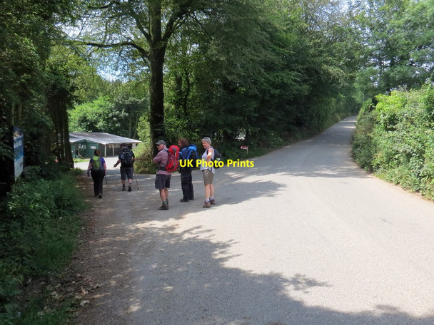Photo 6"x4" Mynediad i Ganolfan weithgareddau \/ Entrance to activity centre Little Newcastle c2019
