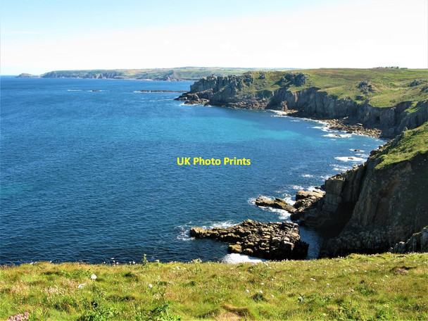 Photo 6"x4" Cliffs at Land's End Mayon c2019