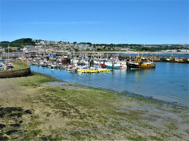 Photo 6"x4" Newlyn Harbour Newlyn c2019