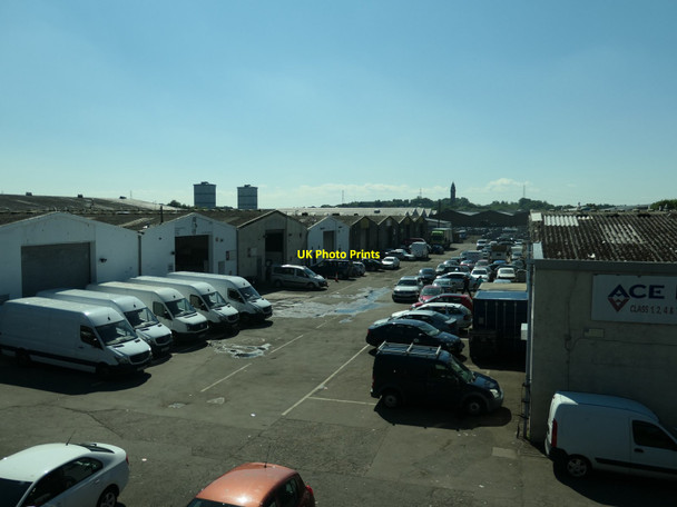 Photo 6"x4" Denmark Street industrial centre, Glasgow Milton\/NS5969 c2019