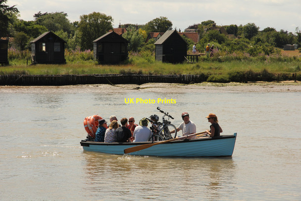 Photo 6"x4" Walberswick Ferry Southwold c2019