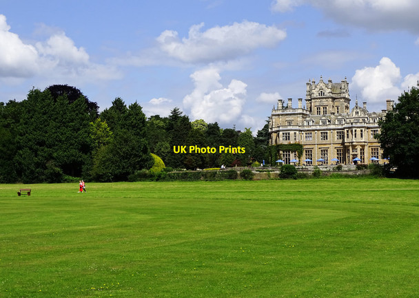 Photo 6"x4" Cricket ground Thoresby Park, and Thoresby Hall Thoresby c2019