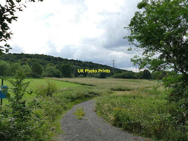 Photo 6"x4" Access track to Rawdon sewage works Wellroyd c2019