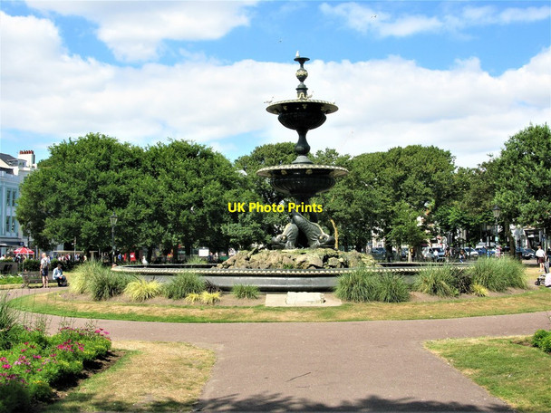 Photo 6"x4" Victoria Fountain, Old Steine Gardens, Brighton Brighton\/TQ3106 c2019
