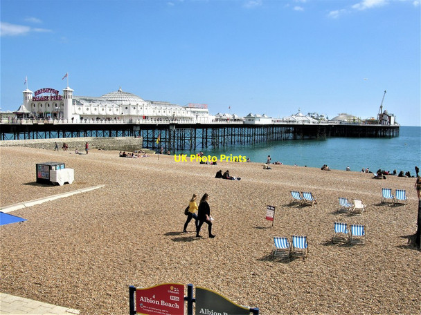 Photo 6"x4" Brighton Palace Pier Kemp Town c2019