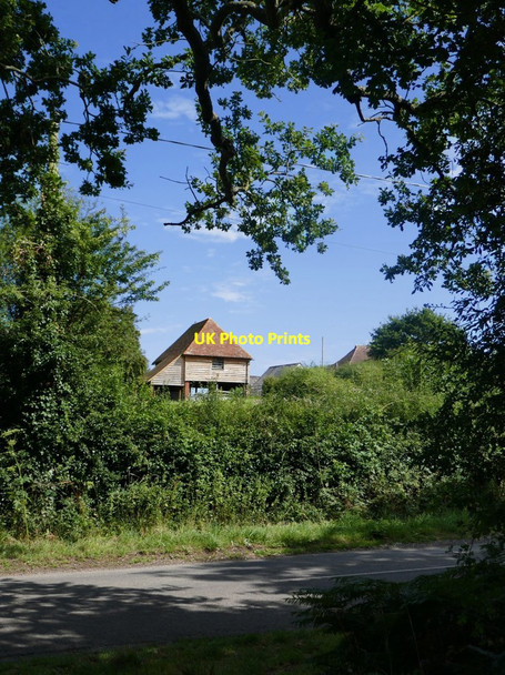 Photo 6"x4" Knepp Estate: view towards Swallows Farm Dial Post c2019