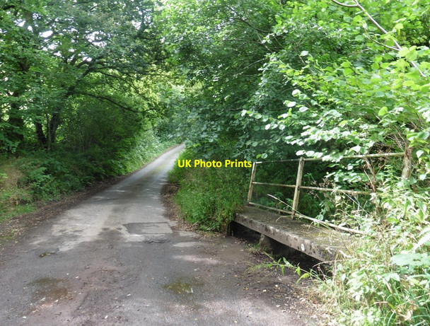 Photo 6"x4" Ford and footbridge, east of Meshaw Meshaw c2019