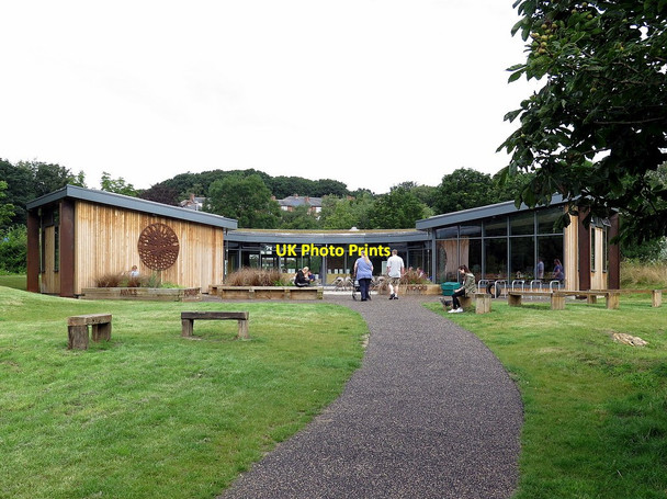 Photo 6"x4" Heritage Centre and caf\u00c3\u00a9 shrub, Winlaton Mill Whickham c2019