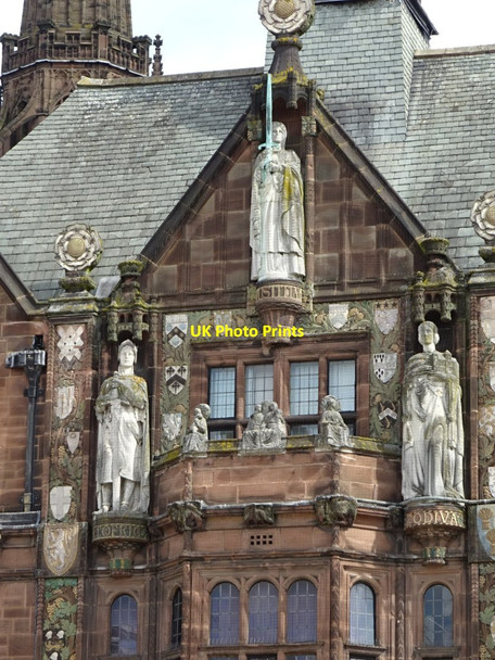 Photo 6"x4" Detail on Coventry Council House Coventry c2019