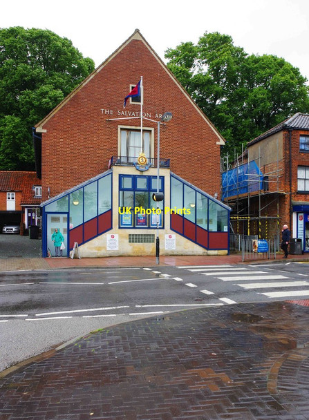 Photo 6"x4" Salvation Army Church, 16 Oak Street, Fakenham, Norfolk Fakenham c2019