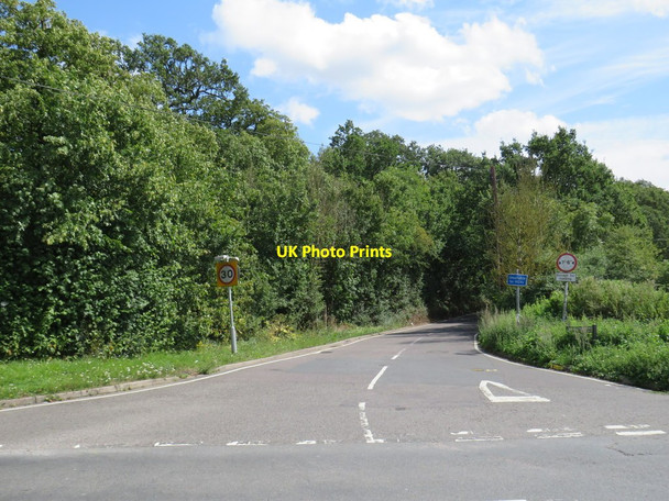Photo 6"x4" Pudding Lane, near Chigwell Loughton\/TQ4396 c2019