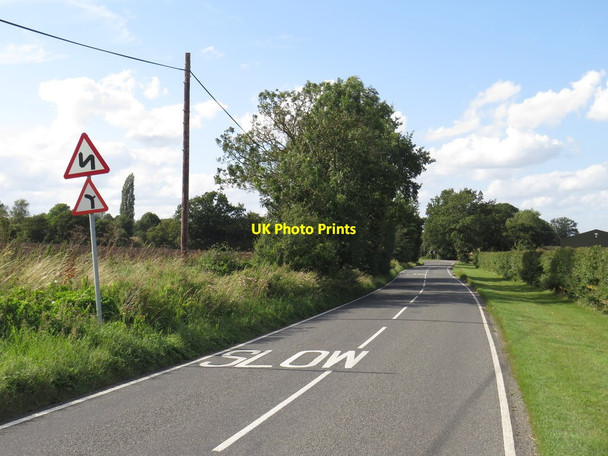 Photo 6"x4" Moreton Road, near Ongar Pedlars End c2019 P1