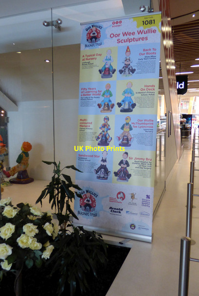Photo 6"x4" Oor Wullie's Big Bucket Trail at Silverburn shopping centre Pollok c2019