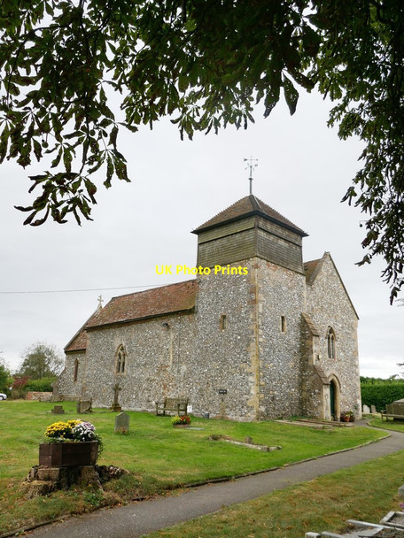 Photo 6"x4" Nuffield: Church of the Holy Trinity Nuffield c2019