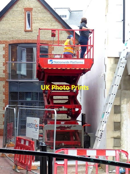 Photo 6"x4" Street Artists at work Brighton\/TQ3106 c2019