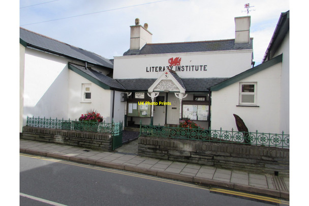 Photo 6"x4" Literary Institute, Aberdovey Aberdyfi c2016