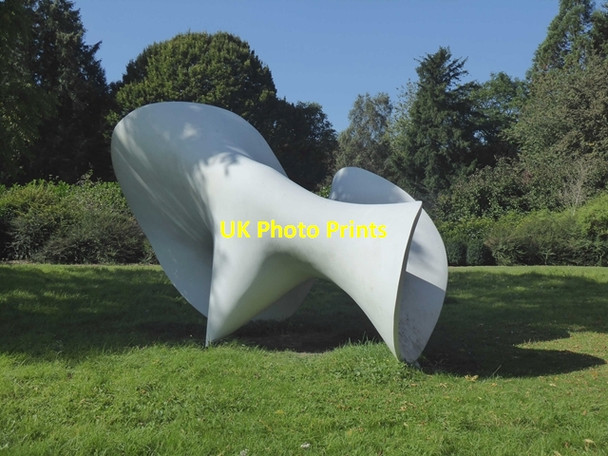 Photo 6"x4" Sculpture in West Dean Gardens West Dean\/SU8612 c2019