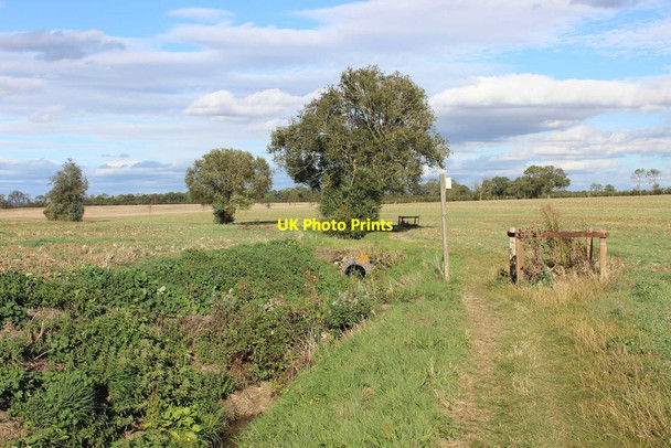 Photo 6"x4" The footpath to Dry Drayton - the first stage Hardwick\/TL3759 c2019