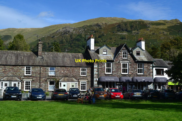 Photo 6"x4" View across the green in Grasmere Grasmere\/NY3307 c2019