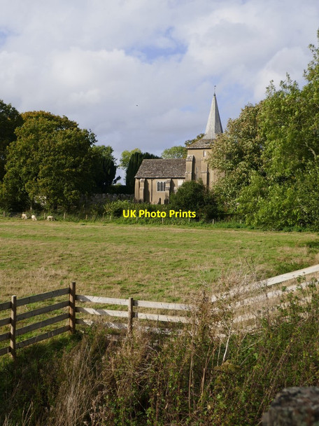 Photo 6"x4" West Grinstead: the church from the banks of the River Adur West Grinstead c2019