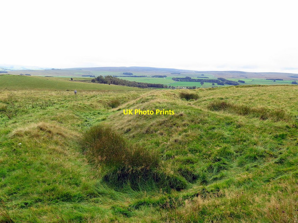 Photo 6"x4" Hill fort, Fawdon Hill Otterburn\/NY8893 c2019