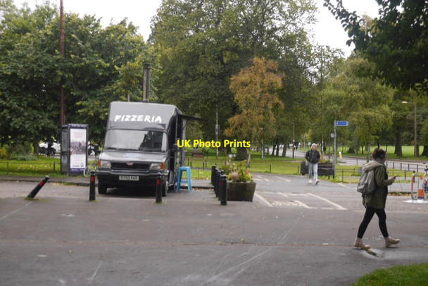 Photo 6"x4" Pizza van, Melville Terrace Edinburgh c2019