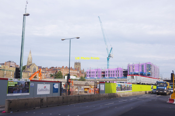 Photo 6"x4" Broad Marsh Redevelopment Nottingham\/SK5641 c2019
