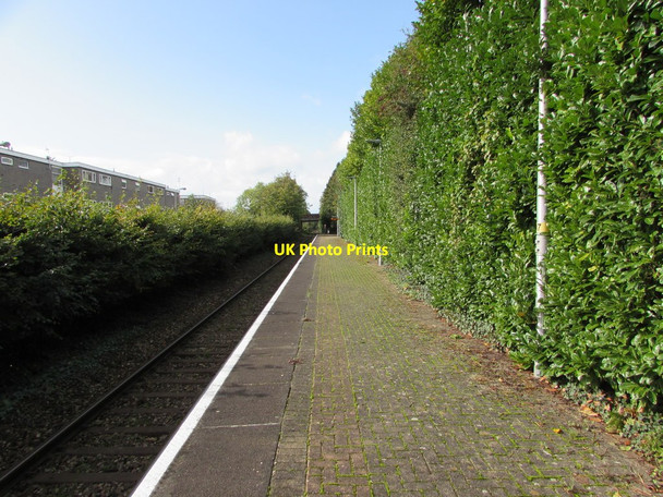Photo 6"x4" West along Whitchurch (Cardiff) railway station Birchgrove\/ST1680 c2019