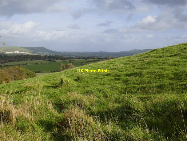 Photo 6"x4" Downland above Kingston near Lewes Kingston near Lewes c2019