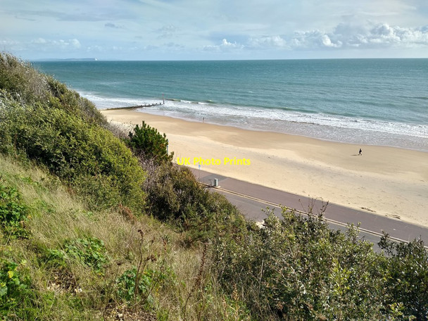 Photo 6"x4" View east from East Cliff Slope, Bournemouth Bournemouth c2019