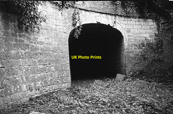 Photo 6"x4" Tramroad tunnel portal, Willsbridge (1966) Keynsham\/ST6568 c1966