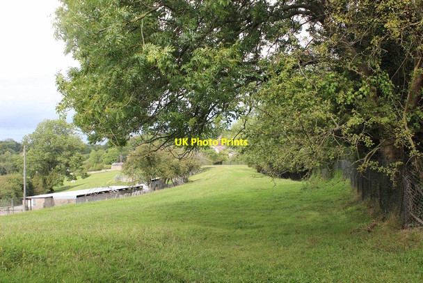Photo 6"x4" Tramroad Junction, near Clack Mill - looking north Keynsham\/ST6568 c2019