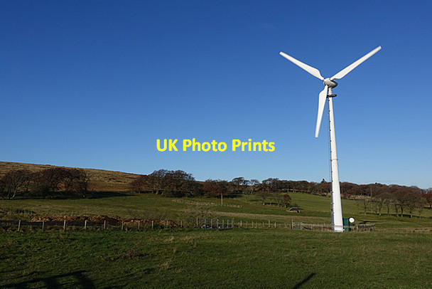 Photo 6"x4" Wind Turbine Little Vantage c2019