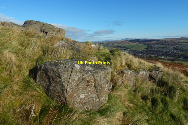 Photo 6"x4" Carman Hill: a terrace-like feature Alexandria c2019