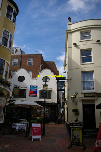 Photo 6"x4" Brighton: Market Street, in The Lanes Brighton\/TQ3106 c2019