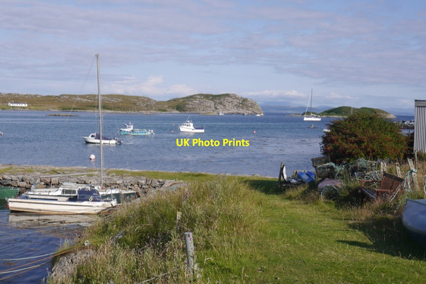 Photo 6"x4" Old pier, Arinagour Arinagour c2019