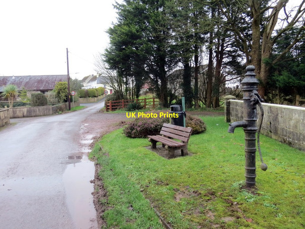 Photo 6"x4" Pentre Bancycapel \/ Bancycapel village Bancycapel c2019