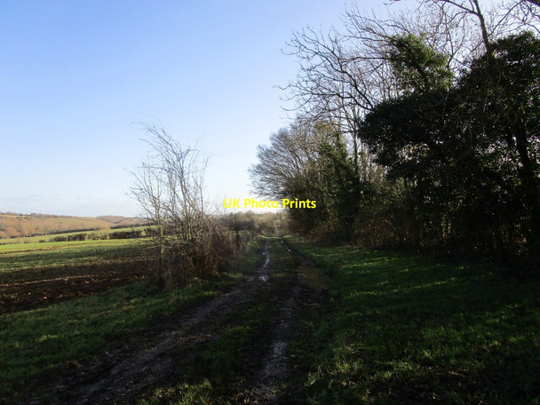 Photo 6"x4" Bridleway to Swalcliffe Grange Scotland End c2019