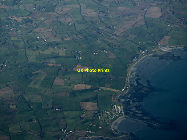 Photo 6"x4" Rathmullen Point and Minerstown from the air Killough c2019