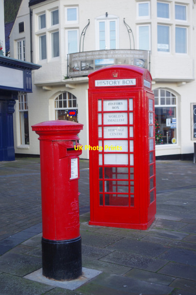 Photo 6"x4" Post Box and History Box, Scarborough Scarborough\/TA0388 c2019