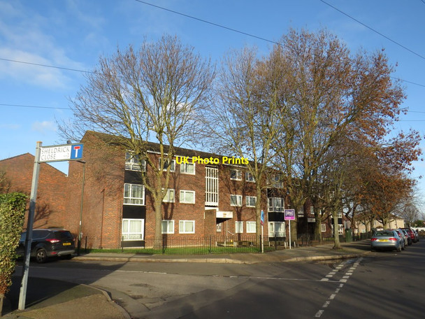 Photo 6"x4" Flats near Mitcham Merton\/TQ2569 c2020