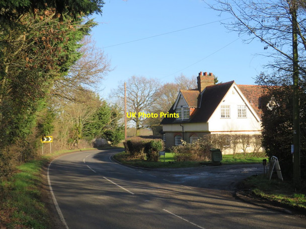 Photo 6"x4" Doddinghurst Road, near Brentwood Crow Green\/TQ5896 c2020