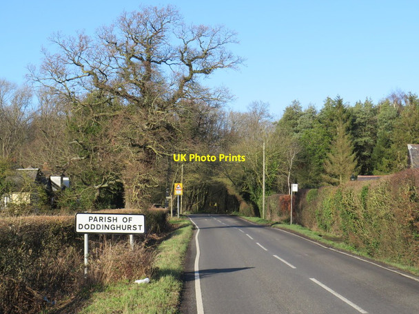 Photo 6"x4" Doddinghurst Road, Doddinghurst, near Brentwood Doddinghurst c2020