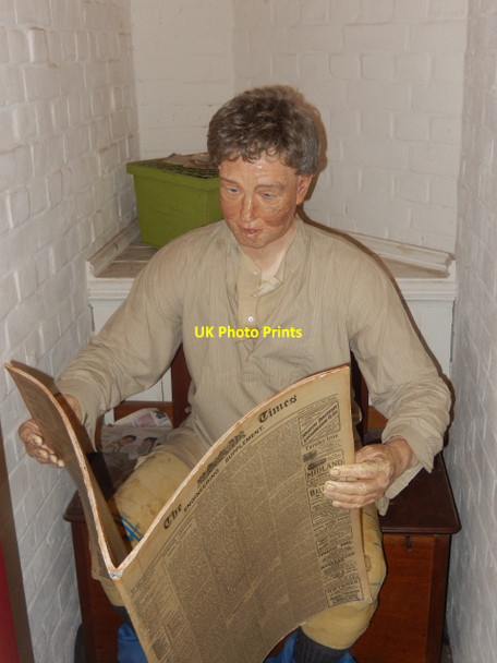 Photo 6"x4" Outside toilet - Milestones Living History Museum Basingstoke c2020