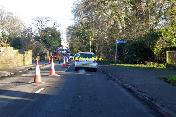Photo 6"x4" Road works on Cricklade Road, Highworth Highworth c2020