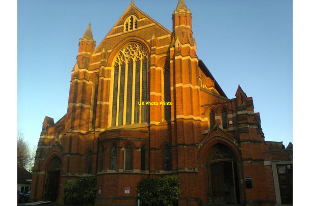Photo 6"x4" St Barnabas Church, Woodside Park Finchley c2016