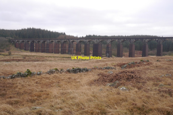 Photo 6"x4" Big Water of Fleet Viaduct Big Water of Fleet c2020